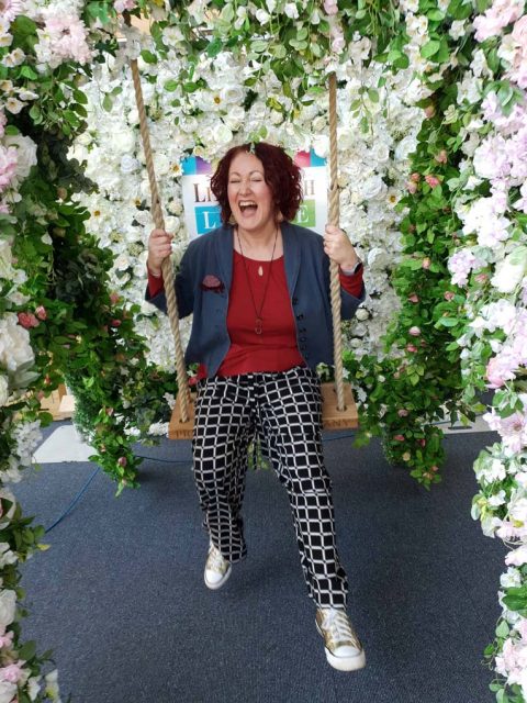 Nicola on swing